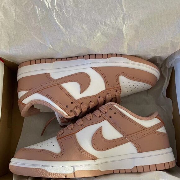 Nike Dunk Low "Rose Whisper" Retro Sneakers - Picture 5 of 5